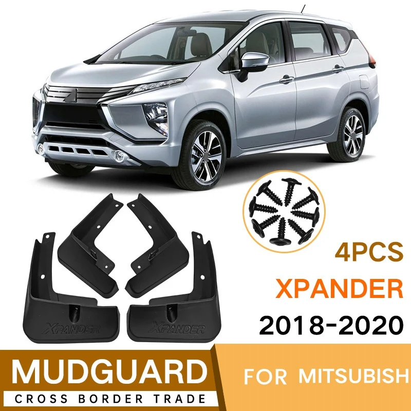 Автомобильные брызговики для Mitsubishi Xpander 2017-2020, Брызговик, защита от брызговика, Брызговик, автомобильные аксессуары