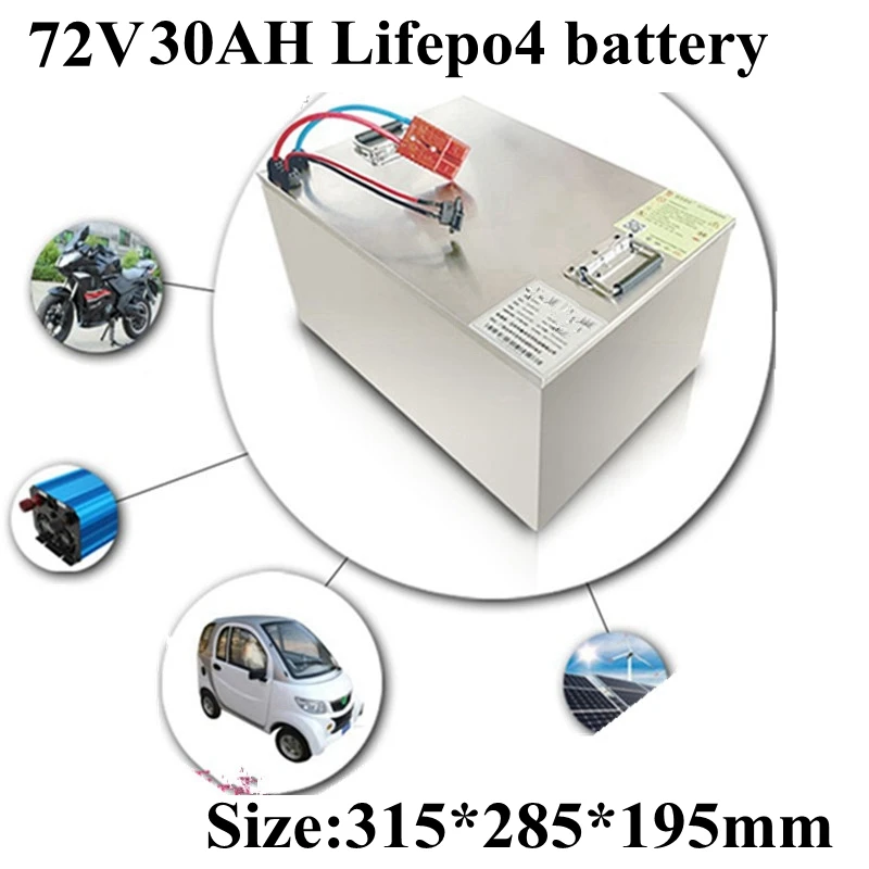 Высокая мощность 72v 40Ah LFP Электрическая Велосипедная Батарея Мощностью 4000 Вт Lifepo4 72v 40ah VRLA солнечный ветряной скутер моторный цикл 87.6 v 5A Зарядное Устройство