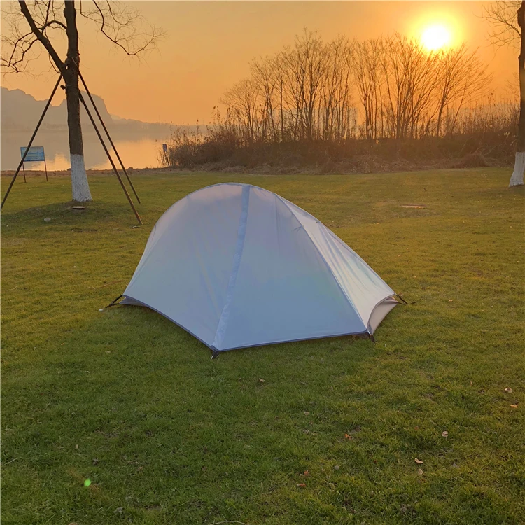 Высококачественная туристическая палатка премиум-класса для 1 человека, CZX-237, сверхлегкая палатка Rip-Stop, прочная водонепроницаемая палатка для горных походов