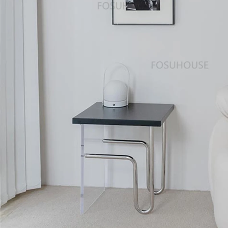 Журнальные столики из массива дерева в скандинавском стиле для домашней мебели В гостиной, маленький чайный столик, Креативный свет, Роскошные Домашние Маникюрные столики