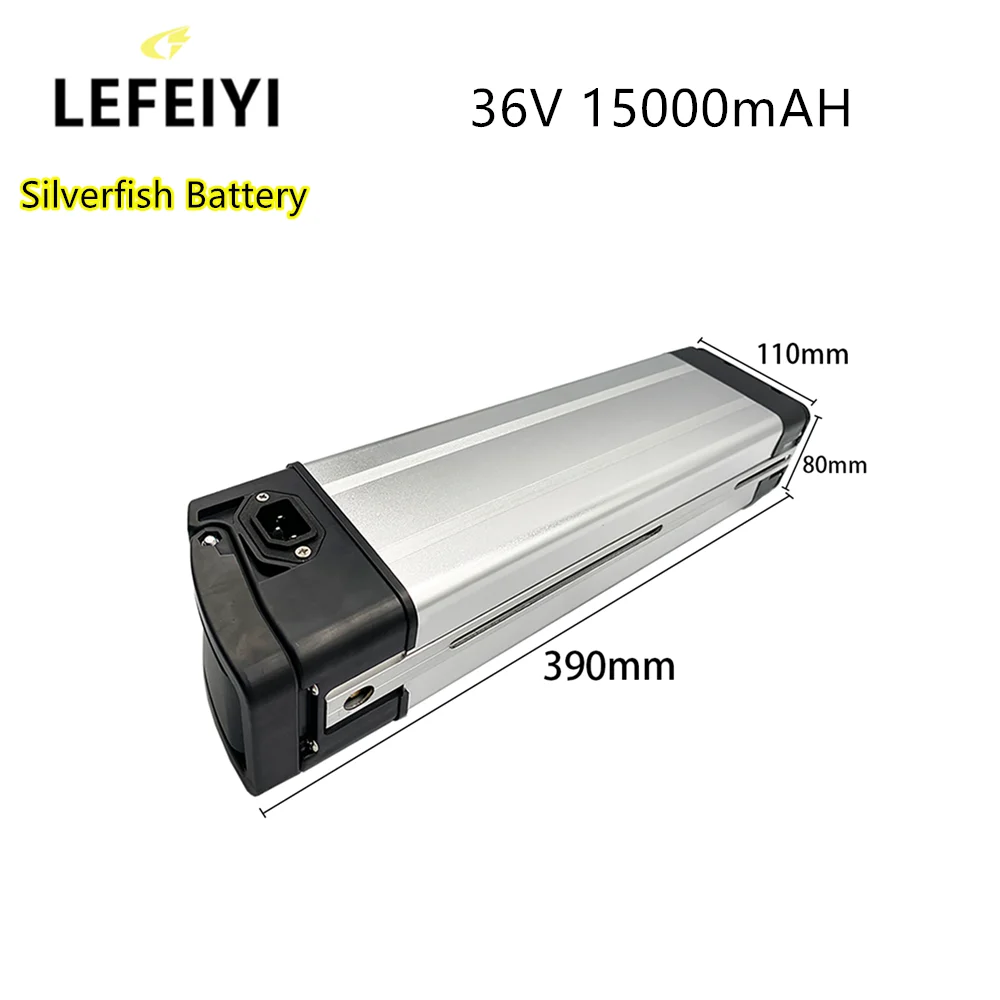 Литиевый аккумулятор 36V 15AH 500W 18650 для электровелосипеда Silver Fish