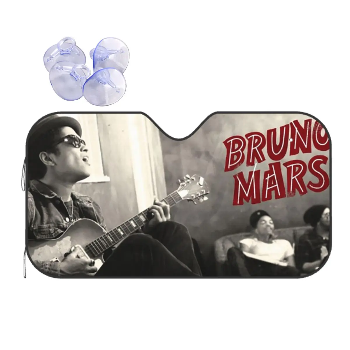 Солнцезащитный козырек Bruno Mars Fashion на лобовое стекло 70x130 см, солнцезащитный козырек из фольги, солнцезащитный козырек для защиты от солнца